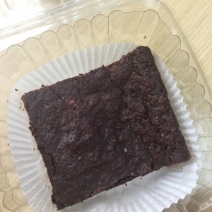 Brownie vegano