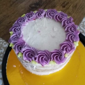 pastel de vainilla con limon