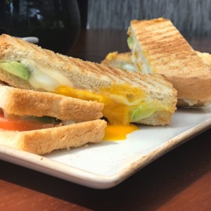 Classic breakfast panini