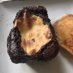 brownie con cheesecake