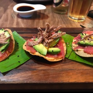 tostadas de atun
