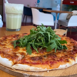 pizza de Arugula