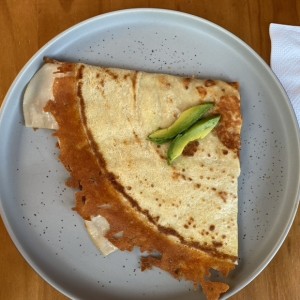 Crepe tres quesos