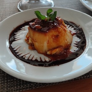 Flan de queso