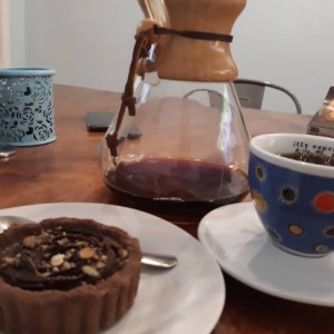 tartaleta de nutela y almendra