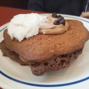 panqueques de chocolate