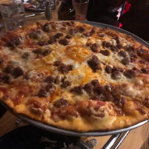 Pizza Catalana.
