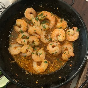 camarones al ajillo