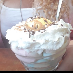 helado de mashmellow