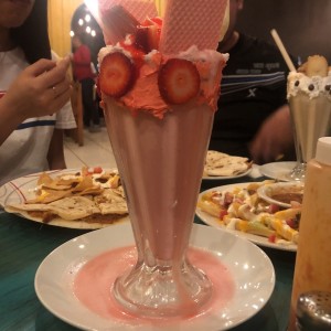 milshake de fresa