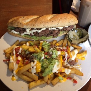 choripan de carne asada