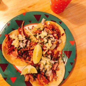 tacos al pastor!!!! 