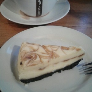 Cheesecake de Caramelo con Chocolate