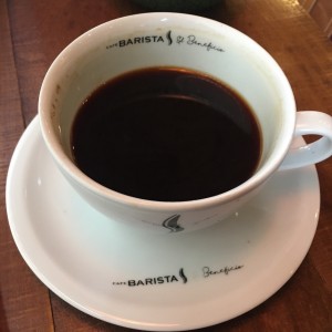 cafe americano con extra expreso!