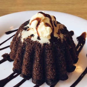 volcan de chocolate