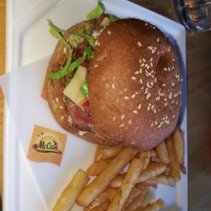hamburguesa de chorizo
