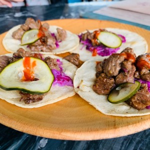 Entrada - Korean BBQ Tacos