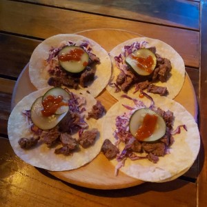 Entrada - Korean BBQ Tacos