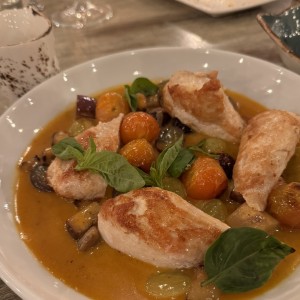 Pollo al curry