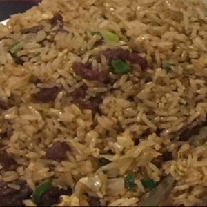 Arroz frito de Lomito
