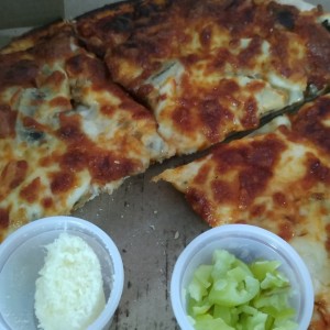 Pizzas Americanas - 1 ingrediente