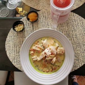 Ceviche leche de Tigre 