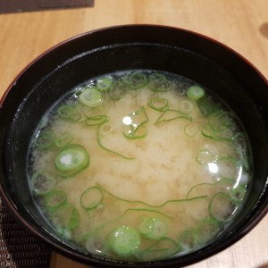 Entradas - Sopa Miso / Arroz