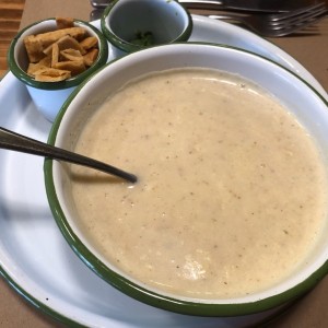 Sopa de Papa con Puerro