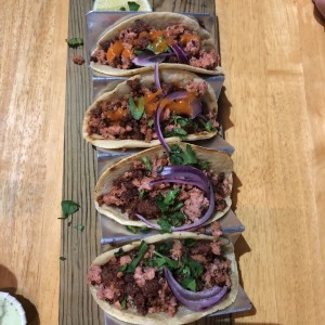 Tacos de Chorizo de Tecpan