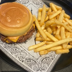 Quesoburguesa doble