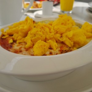 Chilaquiles Divorciados con Huevo