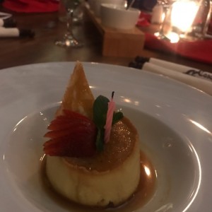 flan de calabaza