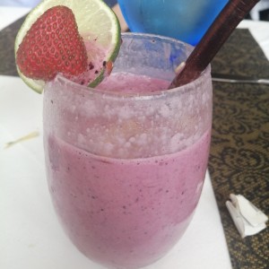 Las si de blueberries y cardamomo 