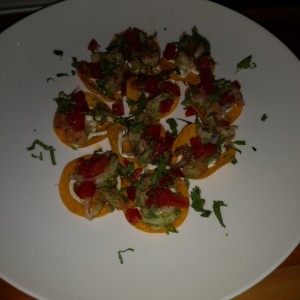 Tostaditas de Camarones
