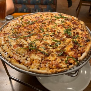 Pizza masa delgada
