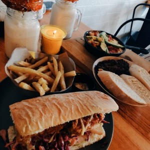 Sandwich y horneado
