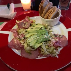 Abrebocas - Carpaccio de Bresaola