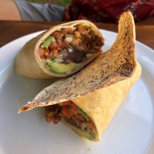 Pollo, Chorizo, Adobado, Carnitas, Chicharrón, Res o Vegetariano