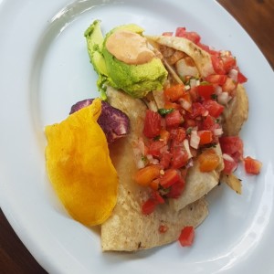 Pollo, Chorizo o Vegetariana