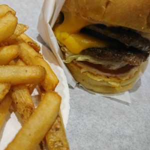 doble carne con doble queso