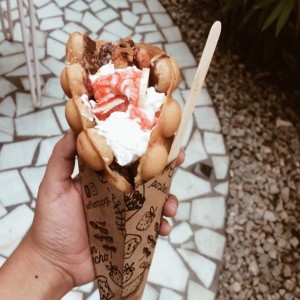 waffle fresa 