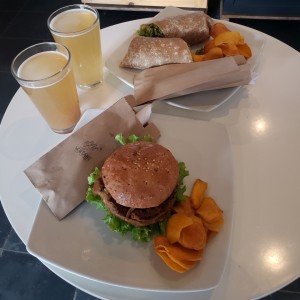 Oat Burguer y Wraps