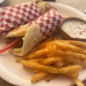 gyros de cerdo