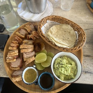 Chicharrones de pork belly