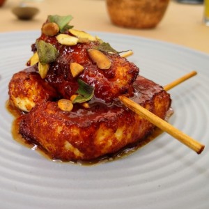 pinchos queso panela