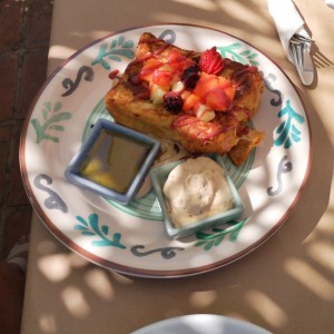 Tostada Francesa a la mexicana 