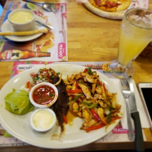Fajitas de pollo