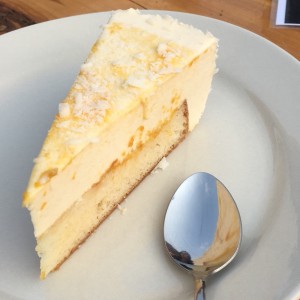 mousse de maracuya con bizcoho