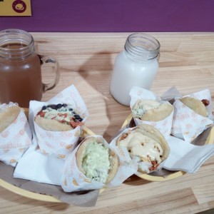 Combo 3 gorditas mas bebida