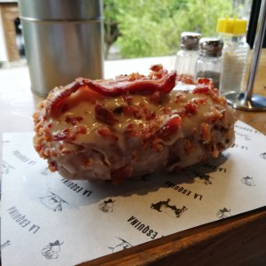 Dona de tocino y maple